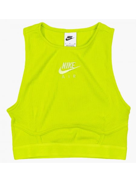 Рубашка без рукавов Nike зеленая