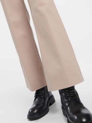 Pantaloni dritti di cotone 's Max Mara beige