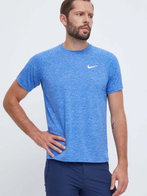 Majica kratki rukavi s melange uzorkom Nike siva