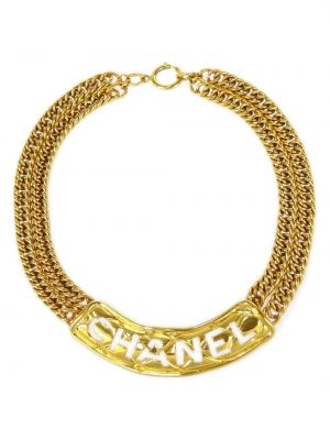 Náhrdelník Chanel Pre-owned zlatá