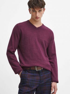 Sweter bawełniany Medicine fioletowy