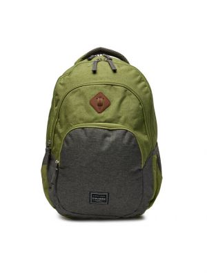 Melanžový batoh Travelite zelený