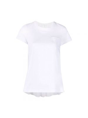 T-shirt Sacai, biały