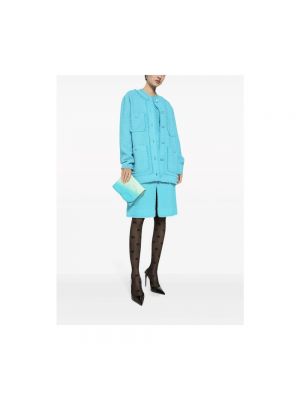 Abrigo de lana de tweed Dolce & Gabbana
