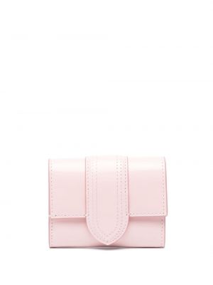 Usnjena denarnica Jacquemus roza