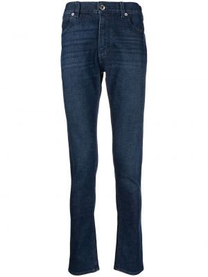 Slank stretch jeans Emporio Armani blå