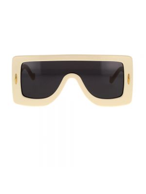 Okulary przeciwsłoneczne chunky Loewe białe