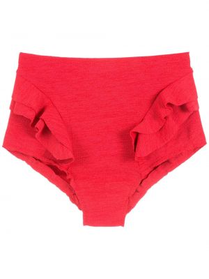 Bikini de cintura alta Clube Bossa rojo