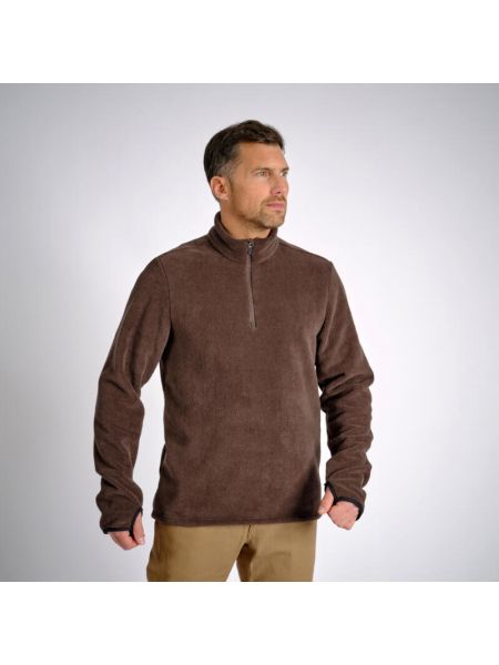 Флисовый свитер Solognac коричневый
