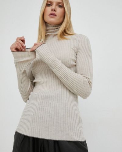 Vuneni pulover By Malene Birger bež