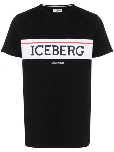 T-shirt Iceberg svart