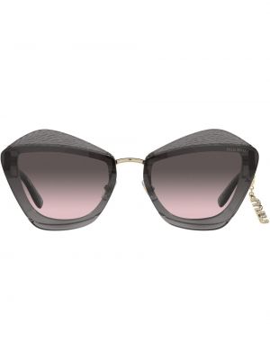 Gafas de sol oversized Miu Miu Eyewear rosa
