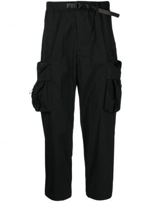 Relaxed fit „cargo“ stiliaus kelnės su kišenėmis Spoonyard juoda