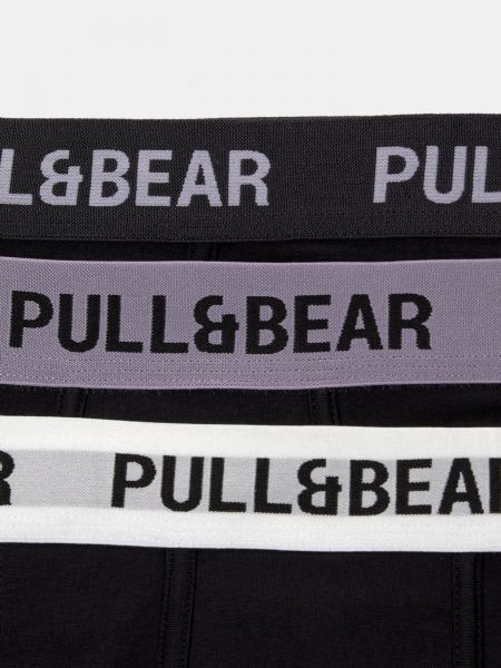 Boxerky Pull&bear čierna