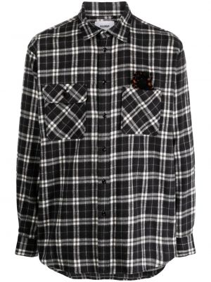 Bombažna srajca s karirastim vzorcem Doublet
