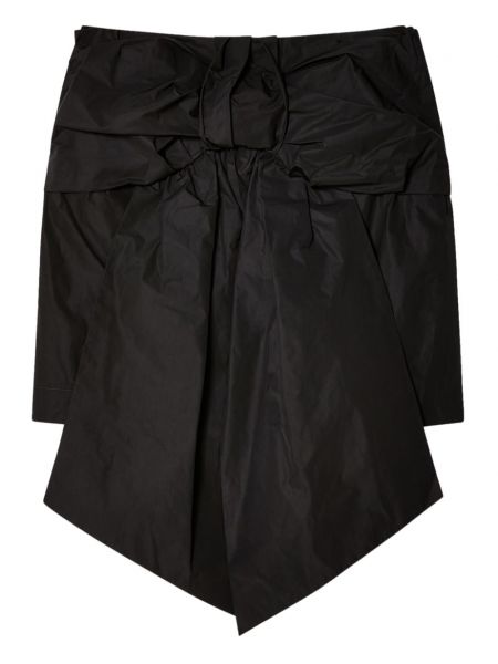 Mini spódniczka z kokardką Simone Rocha czarna
