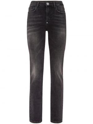 Straight jeans Philipp Plein schwarz