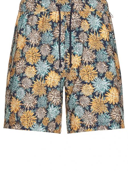 Pantalones cortos de flores con estampado Original Penguin azul
