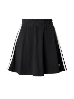 Midi sukňa Adidas Originals čierna