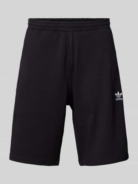 Dzianinowe szorty Adidas Originals czarne