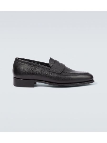 Loafers i läder George Cleverley