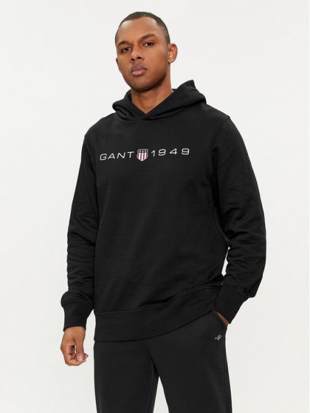 Μπλούζα Gant μαύρο