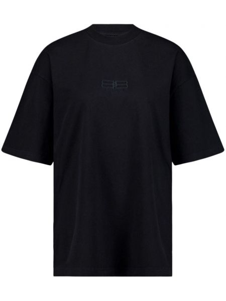 T-shirt Balenciaga sort