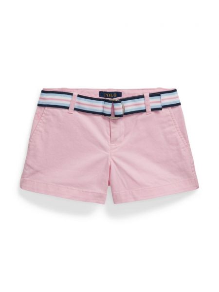 Chinot tytöille Ralph Lauren Kids pinkki