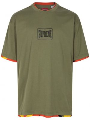 T-shirt Supreme verde