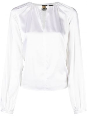 Копринена блуза Pinko бяло