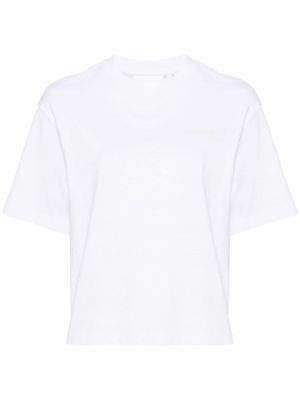 Bavlněné tričko s potiskem Axel Arigato bílé