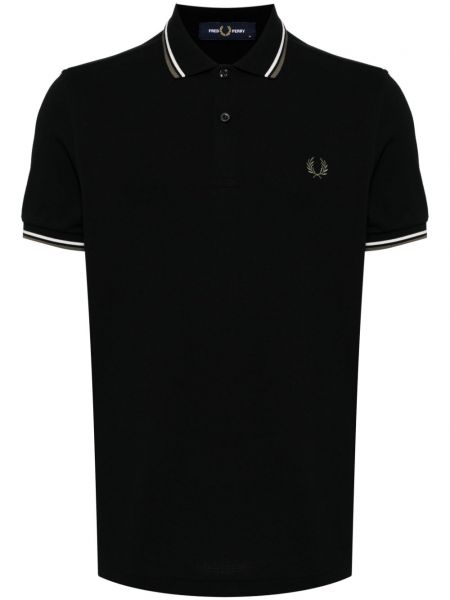 Polo yaka tişört Fred Perry siyah