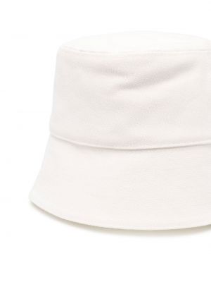 Haftowany kapelusz Stella Mccartney biały