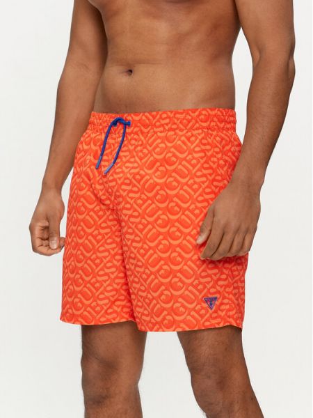 Shorts de sport Guess orange