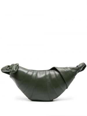 Δερμάτινη τσάντα ώμου Lemaire πράσινο
