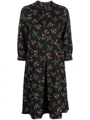 Trykt floral dress Semicouture svart