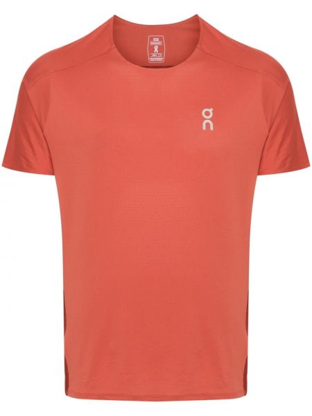 Tričko On Running oranžová