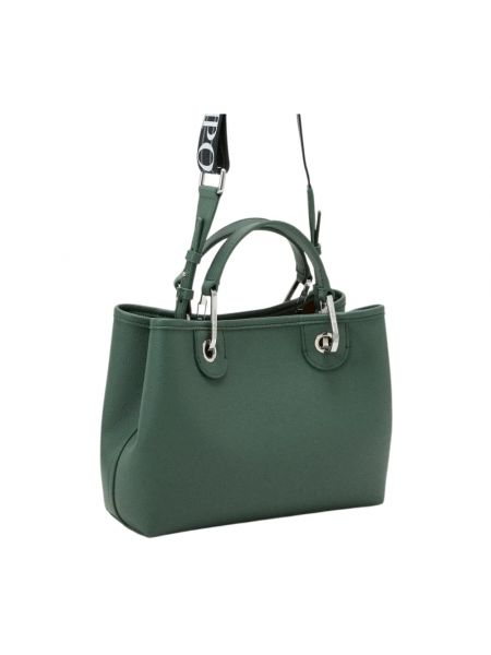 Shopper handtasche mit taschen Emporio Armani grün