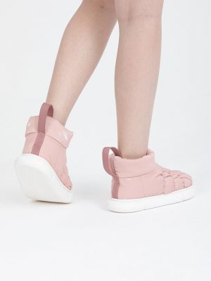 Ботинки в деловом стиле Letoon розовые