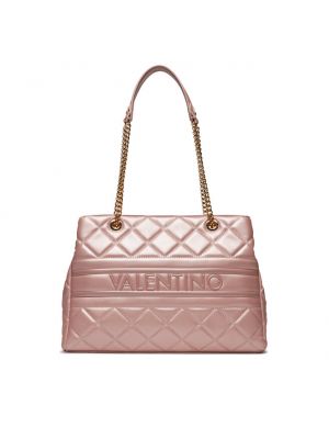Сумка шоппер Valentino розовая