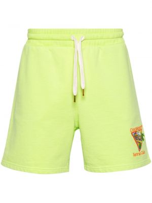Shorts mit stickerei Casablanca grün