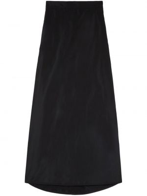 Černé dlouhá sukně Jil Sander
