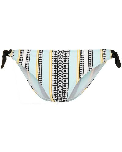 Bikini a rayas Lemlem azul