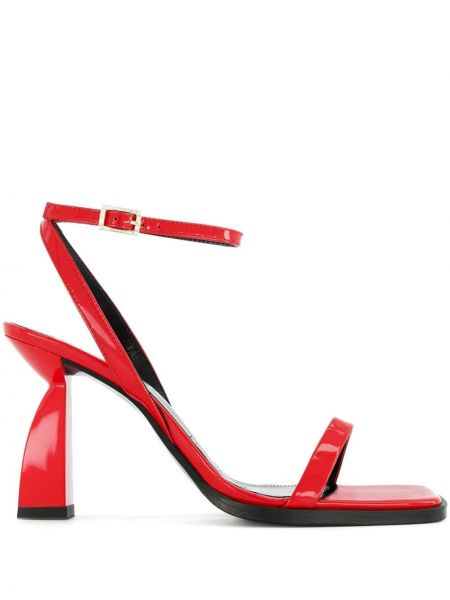 Sandale din piele Nodaleto roșu