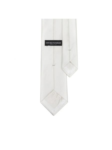 Corbata Emporio Armani blanco