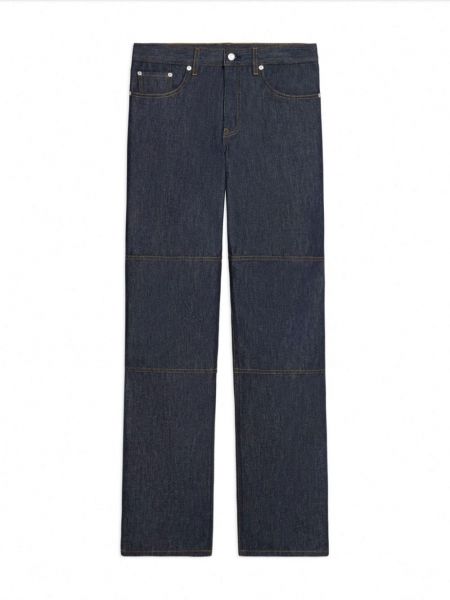 Straight fit jean pantolon Helmut Lang mavi