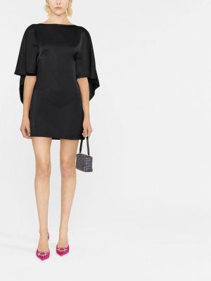 Mini šaty The Attico černé