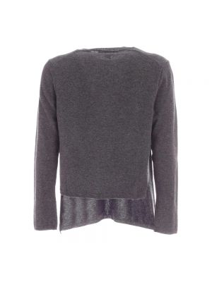 Jersey de lana de punto de tela jersey Comme Des Garçons gris