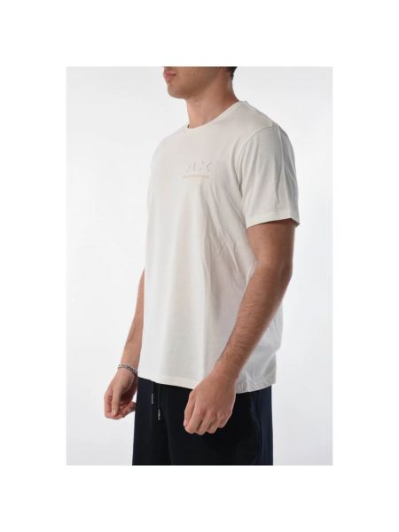 Koszulka Armani Exchange biała
