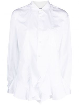 Asymmetrisk skjorta Comme Des Garcons Shirt vit